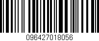 Código de barras (EAN, GTIN, SKU, ISBN): '096427018056'