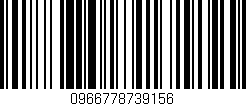 Código de barras (EAN, GTIN, SKU, ISBN): '0966778739156'
