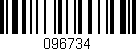 Código de barras (EAN, GTIN, SKU, ISBN): '096734'