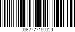 Código de barras (EAN, GTIN, SKU, ISBN): '0967777199323'