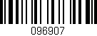 Código de barras (EAN, GTIN, SKU, ISBN): '096907'