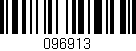 Código de barras (EAN, GTIN, SKU, ISBN): '096913'