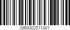 Código de barras (EAN, GTIN, SKU, ISBN): '0969302071067'