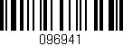 Código de barras (EAN, GTIN, SKU, ISBN): '096941'