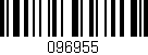 Código de barras (EAN, GTIN, SKU, ISBN): '096955'
