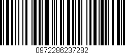 Código de barras (EAN, GTIN, SKU, ISBN): '0972286237282'