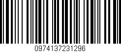 Código de barras (EAN, GTIN, SKU, ISBN): '0974137231296'