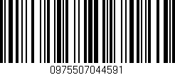 Código de barras (EAN, GTIN, SKU, ISBN): '0975507044591'