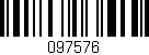 Código de barras (EAN, GTIN, SKU, ISBN): '097576'