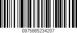 Código de barras (EAN, GTIN, SKU, ISBN): '0975865234207'
