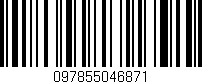 Código de barras (EAN, GTIN, SKU, ISBN): '097855046871'