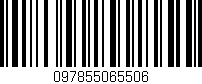 Código de barras (EAN, GTIN, SKU, ISBN): '097855065506'