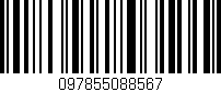Código de barras (EAN, GTIN, SKU, ISBN): '097855088567'