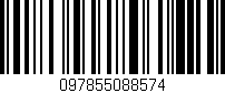 Código de barras (EAN, GTIN, SKU, ISBN): '097855088574'