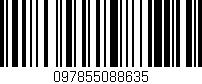Código de barras (EAN, GTIN, SKU, ISBN): '097855088635'