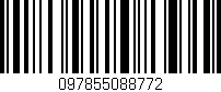 Código de barras (EAN, GTIN, SKU, ISBN): '097855088772'