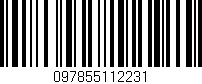 Código de barras (EAN, GTIN, SKU, ISBN): '097855112231'