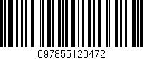 Código de barras (EAN, GTIN, SKU, ISBN): '097855120472'