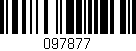 Código de barras (EAN, GTIN, SKU, ISBN): '097877'