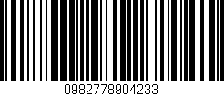 Código de barras (EAN, GTIN, SKU, ISBN): '0982778904233'