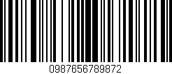 Código de barras (EAN, GTIN, SKU, ISBN): '0987656789872'