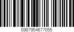 Código de barras (EAN, GTIN, SKU, ISBN): '0987954677055'