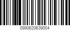 Código de barras (EAN, GTIN, SKU, ISBN): '0990620639004'