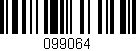 Código de barras (EAN, GTIN, SKU, ISBN): '099064'