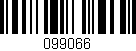 Código de barras (EAN, GTIN, SKU, ISBN): '099066'