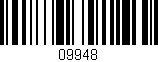 Código de barras (EAN, GTIN, SKU, ISBN): '09948'