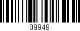 Código de barras (EAN, GTIN, SKU, ISBN): '09949'