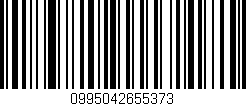 Código de barras (EAN, GTIN, SKU, ISBN): '0995042655373'