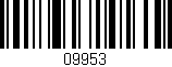 Código de barras (EAN, GTIN, SKU, ISBN): '09953'
