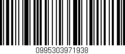 Código de barras (EAN, GTIN, SKU, ISBN): '0995303971938'