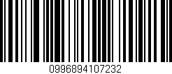 Código de barras (EAN, GTIN, SKU, ISBN): '0996894107232'