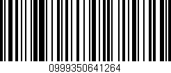 Código de barras (EAN, GTIN, SKU, ISBN): '0999350641264'