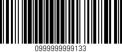 Código de barras (EAN, GTIN, SKU, ISBN): '0999999999133'
