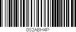 Código de barras (EAN, GTIN, SKU, ISBN): '0S2ABH4P'