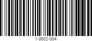 Código de barras (EAN, GTIN, SKU, ISBN): '1-0602-004'
