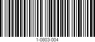 Código de barras (EAN, GTIN, SKU, ISBN): '1-0803-004'