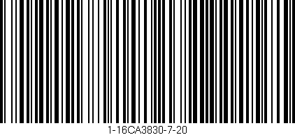 Código de barras (EAN, GTIN, SKU, ISBN): '1-16CA3830-7-20'