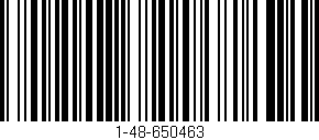 Código de barras (EAN, GTIN, SKU, ISBN): '1-48-650463'