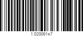Código de barras (EAN, GTIN, SKU, ISBN): '1.020081e7'