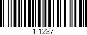 Código de barras (EAN, GTIN, SKU, ISBN): '1.1237'