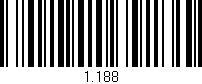 Código de barras (EAN, GTIN, SKU, ISBN): '1.188'