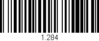 Código de barras (EAN, GTIN, SKU, ISBN): '1.284'