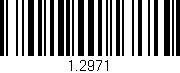 Código de barras (EAN, GTIN, SKU, ISBN): '1.2971'