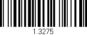 Código de barras (EAN, GTIN, SKU, ISBN): '1.3275'