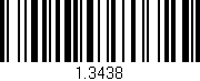 Código de barras (EAN, GTIN, SKU, ISBN): '1.3438'