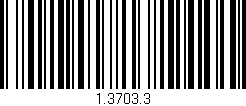 Código de barras (EAN, GTIN, SKU, ISBN): '1.3703.3'